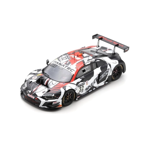 AUDI R8 GT3 N.32 2nd 24H SPA 2021 VANTHOOR-VAN DER LINDE-WEERTS 1:43 Spark Model Auto Competizione Modellino