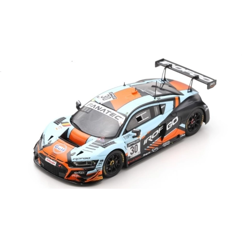 AUDI R8 GT3 N.30 24H SPA 2021 PULL-COLAPINTO-GOETHE 1:43 Spark Model Auto Competizione Modellino