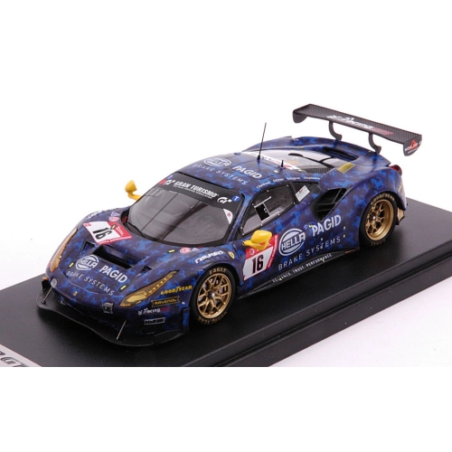 FERRARI 488 GT3 EVO N.16 24H NURBURGRING 2020 KOHLHAAS-KöHLER-ROVIGUE-SZYMKOWIAK 1:43 Looksmart Auto Competizione Modellino