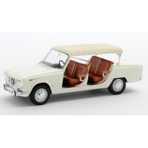 ALFA ROMEO GIULIA TORPEDO COLLI CLOSED 1965 WHITE 1:43 Matrix Scale Models Auto Stradali Modellino