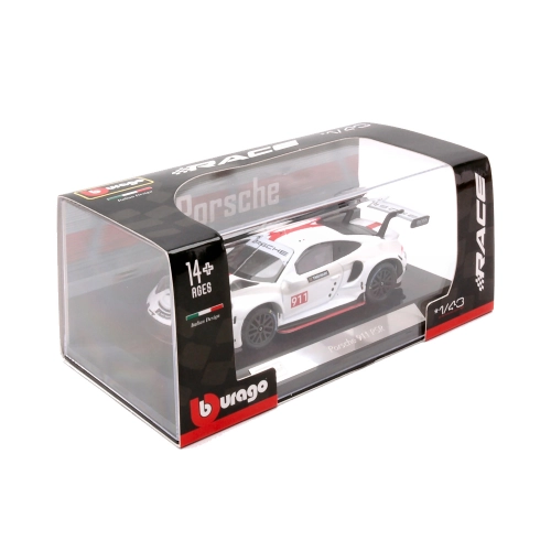 PORSCHE 911 RSR GT N.911 1:43 Burago Auto Competizione Modellino