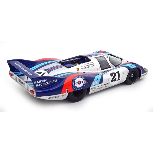 PORSCHE 917 LH 4.9L TEAM MARTINI N.21 LE MANS 1971 ELFORD-LAROUSSE 1:12 CMR Classic Model Replicars Auto Competizione Modellino