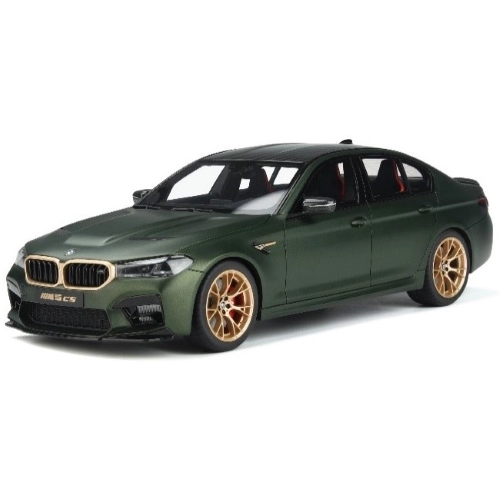 BMW M5 CS (F90) FROZEN DEEP 2019 METALLIC GREEN 1:18 GT Spirit Auto Stradali Modellino