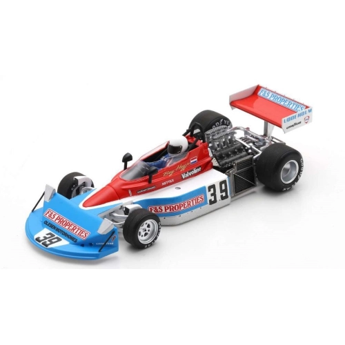 PENSKE PC3 BOB HAYIE 1976 N.39 DUTCH GP 1:43 Spark Model Formula 1 Modellino