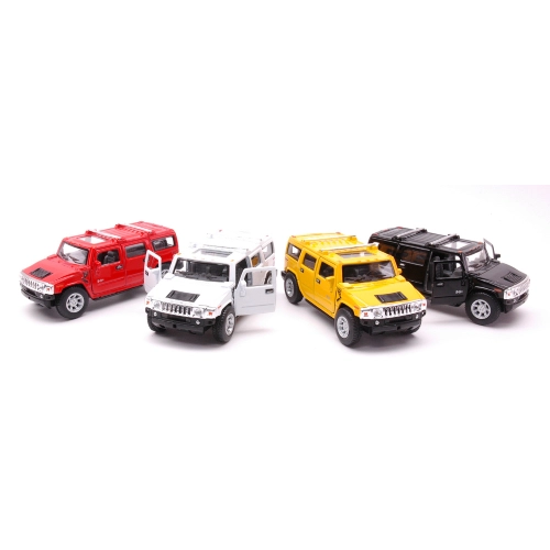 HUMMER H2 SUV 2008 COL.ASS.cm 12 (1 Modellino a Scelta) 1:40 Kinsmart Modellismo Giocattolo Modellino