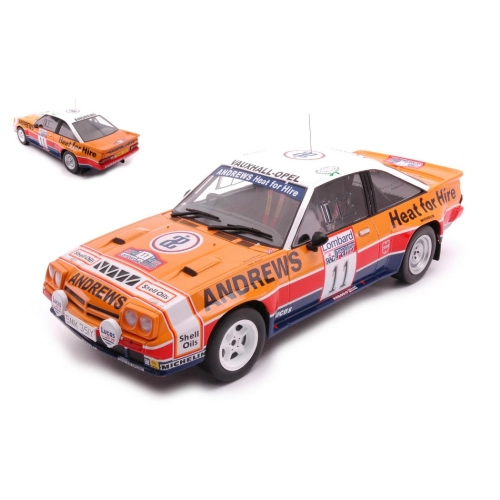 OPEL MANTA B 400 N.11 RAC RALLY 1985 BROOKES/BROAD 1:18 Ixo Model Auto Rally Modellino