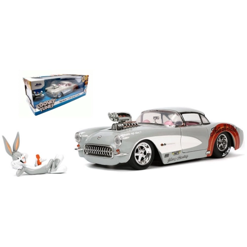 CHEVROLET CORVETTE 1967 "LOONEY TUNES" 1:24 Jada Toys Movie Modellino
