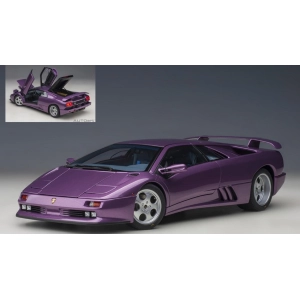 LAMBORGHINI DIABLO SE30 1993 PURPLE 1:18 AutoArt Auto Stradali Modellino