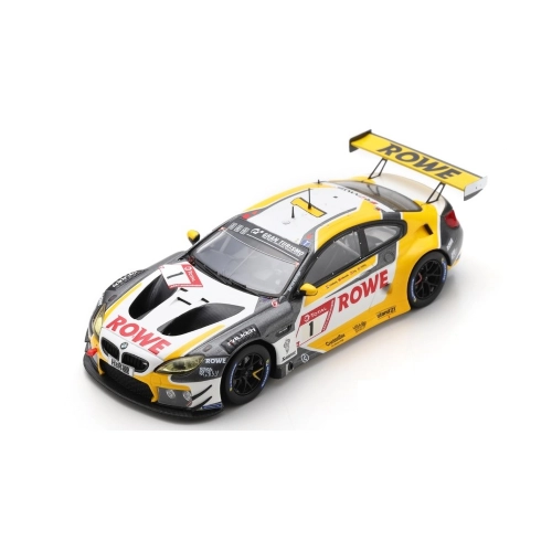 BMW M6 GT3 N.1 POLE P.24H NURBURGRING 2021 ENG-YELLOLY-EDWARDS-CATSBURG 1:43 Spark Model Auto Competizione Modellino
