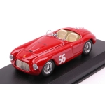 FERRARI 166 MM BARCHETTA N.56 WINNER VERMICINO ROCCA DI PAPA 1949 G.MARZOTTO 1:49 Art Model Auto Competizione Modellino