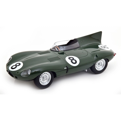 JAGUAR D-TYPE N.8 LE MANS 1955 BEAUMAN-DEWIS 1:18 CMR Classic Model Replicars Auto Competizione Modellino