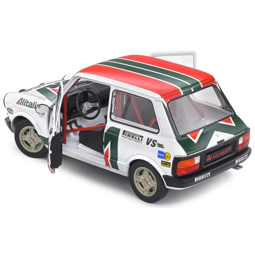 AUTOBIANCHI A112 ABARTH MK.5 ALITALIA RALLY 1980 1:18 Solido Auto Rally Modellino