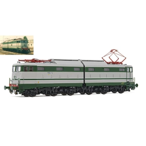 FS ELECTRIC LOCOMOTIVE E 646 2nd SERIES GREEN GREY ALUM. EPOCA IV 1:87 Rivarossi Treni Modellino