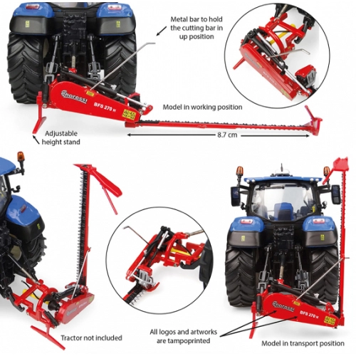 BARRA FALCIANTE ENOROSSI BFS 270H 1:32 Universal Hobbies Mezzi Agricoli e Accessori Modellino