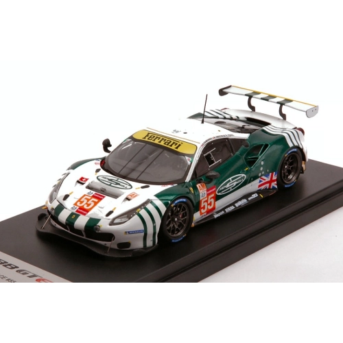 FERRARI 488 GTE EVO N.55 LMGTE 24H LE MANS 2021 CAMERON/PEREL/GRIFFIN 1:43 Looksmart Auto Competizione Modellino