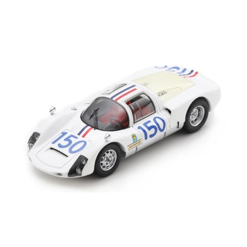 PORSCHE 906 N.150 5th TARGA FLORIO 1966 C.BOURILLOT-U.MAGLIOLI 1:43 Spark Model Formula 1 Modellino