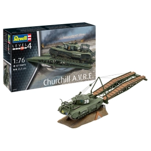 CHURCHILL A.V.R.E. KIT 1:76 Revell Kit Mezzi Militari Modellino