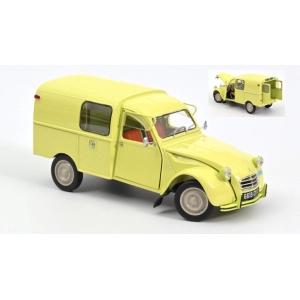 CITROEN 2CV FOURGONNETTE AK350 1966 PASTIS YELLOW 1:18 Norev Auto Stradali Modellino