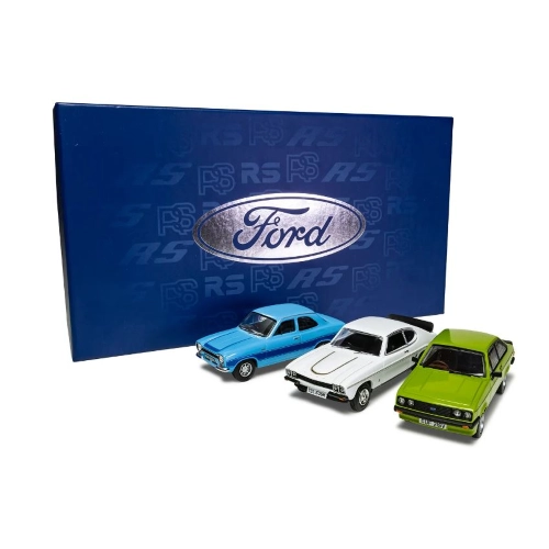 FORD RS COLLECTION 1970 PCS.3 Ford Escort MK1, Ford Capri Mk1, Ford Escort MK2 1:43 Corgi Auto Stradali Modellino