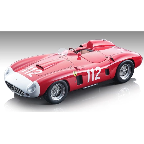 FERRARI 860 MONZA N.112 TARGA FLORIO 1956 COLLINS/CASTELLOTTI 1:18 Tecnomodel Auto Competizione Modellino