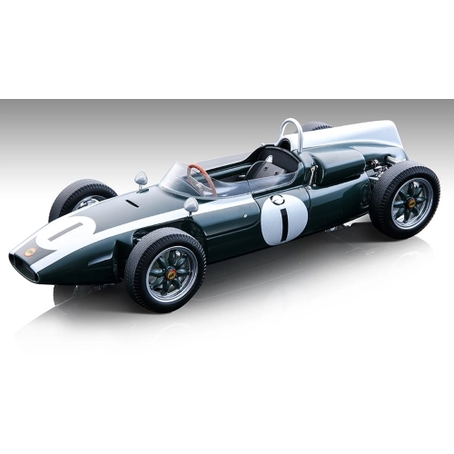 COOPER T53 N.1 ENGLISH GP 1960 N.1 J.BRABHAM 1:18 Tecnomodel Formula 1 Modellino