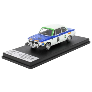 BMW 2002 TI N.10 3rd ACROPOLIS RALLY 1972 WARMOLD/DORFIER 1:43 Trofeu Auto Rally Modellino