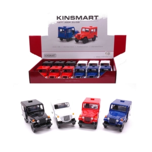 JEEP DJ-5B (1 Modellino a Scelta) cm 12 Kinsmart Modellismo Giocattolo Modellino