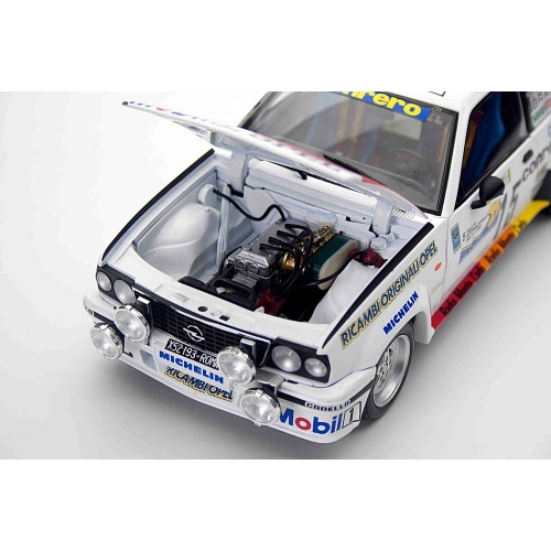 OPEL ASCONA 400 N.15 WINNER RALLY INTERNAZIONALE LANA 1982 M.BIASON-"RUDY" 1:18 SunStar Auto Rally Modellino