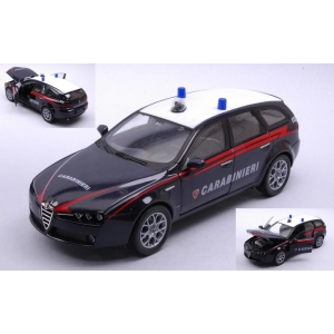 ALFA ROMEO 159 SPORTWAGON 2005 CARABINIERI 1:24 Welly Forze dell'Ordine Modellino