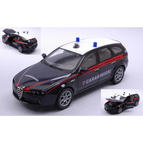 ALFA ROMEO 159 SPORTWAGON 2005 CARABINIERI 1:24 Welly Forze dell'Ordine Modellino