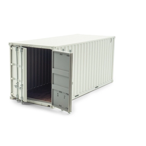 CONTAINER 20 PIEDI (19 x 7 x h8) WHITE MODELLINO IN SCALA 1:32 Holland Oto Mezzi Industriali Modellino