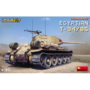 EGYPTIAN T-34-85 INTERIOR KIT 1:35 Miniart Kit Mezzi Militari Modellino