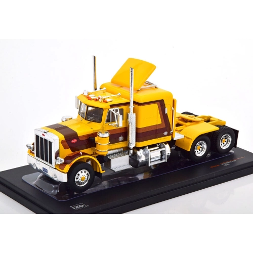 PETERBILT 359 1976 YELLOW/BROWN 1:43 Ixo Model Camion Modellino