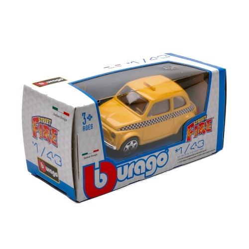 FIAT 500 TAXI 1:43 Burago Auto Stradali Modellino