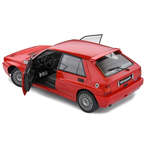 LANCIA DELTA HF INTEGRALE 1991 ROSSO CORSA 1:18 Solido Auto Stradali Modellino