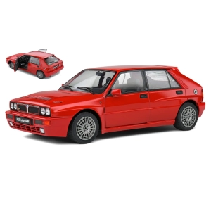 LANCIA DELTA HF INTEGRALE 1991 ROSSO CORSA 1:18 Solido Auto Stradali Modellino