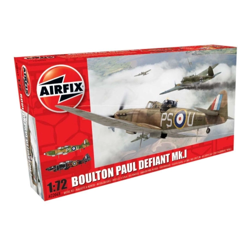 BOULTON PAUL DEFIANT Mk.I KIT 1:72 Airfix Kit Aerei Modellino