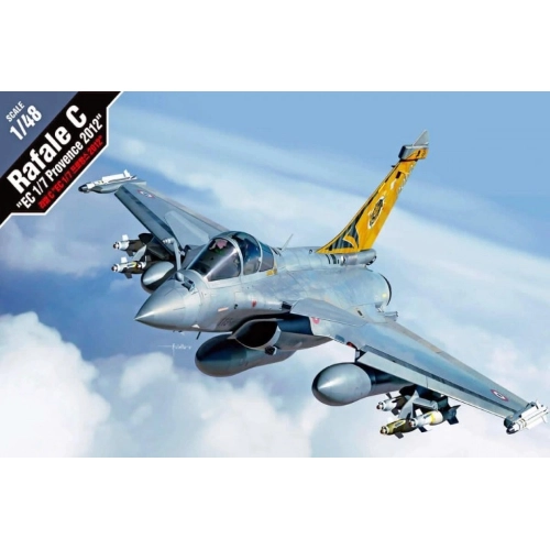 RAFALE C EC 1/7 PROVENCE 2012 KIT 1:48 Academy Kit Aerei Modellino