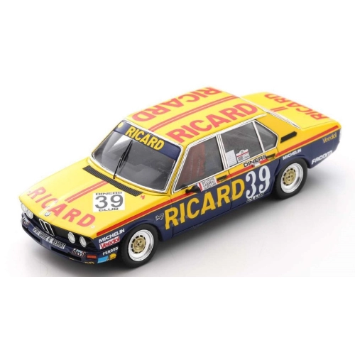 BMW 530i N.39 24 H SPA 1979 J.P.BELTOISE-J.P.GABREAU-P.GURDJAN 1:43 Spark Model Auto Competizione Modellino