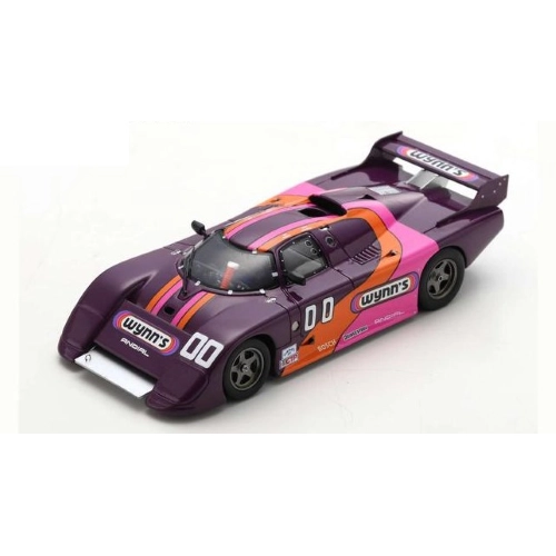 MARCH 83G N.00 6th 6 H RIVERSIDE 1986 J.ADAMS-J.HOTCHIS 1:43 Spark Model Auto Competizione Modellino