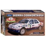 FORD SIERRA COSWORTH 4x4 PORTUGAL 1992 N.3 DELECOUR-GRATALOUP + N.7 KIT 1:24 D MODEL KITS Kit Auto Modellino