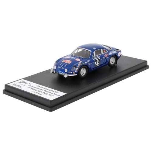 ALPINE A110 N.29 11th MONTE CARLO RALLY 1972 HENRY/DI NICOLA 1:43 Trofeu Auto Rally Modellino