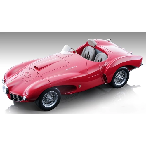 FERRARI 166 MM ABARTH PRESS VERSION 1953 GLOSS RED 1:18 Tecnomodel Auto Competizione Modellino