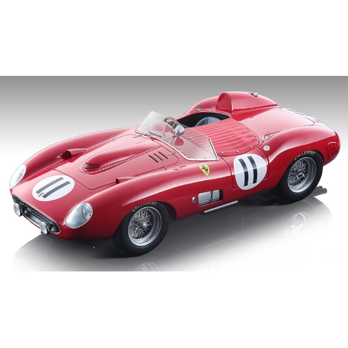FERRARI 335 S N.11 12H SEBRING 1957 TRINTIGNANT/COLLINS 1:18 Tecnomodel Auto Competizione Modellino