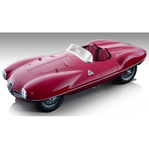 ALFA ROMEO DISCO VOLANTE SPYDER TOURING SUPERLEGGERA 1952 GLOSS RED 1:18 Tecnomodel Auto Stradali Modellino