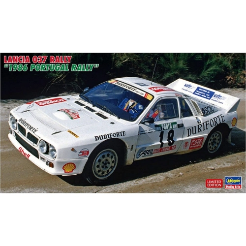 LANCIA 037 1986 PORTUGAL RALLY KIT 1:24 Hasegawa Kit Auto Modellino