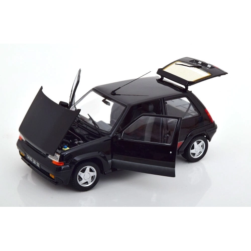 RENAULT SUPERCINQ GT TURBO 1989 BLACK 1:18 Norev Auto Stradali Modellino