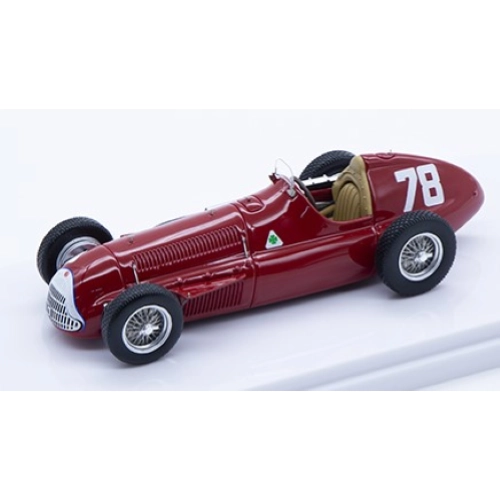 ALFA ROMEO ALFETTA 159M N.78 GERMAN GP 1951 PIETSCH 1:43 Tecnomodel Formula 1 Modellino