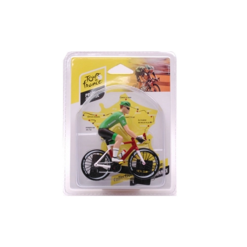 BYCICLE TOUR DE FRANCE 2023 GREEN SHIRT 1:18 Solido Art.Vari Modellino