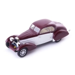 BUGATTI TYPE 43 COUPE UHLIK 1934 DARK RED/WHITE 1:43 Avenue43 Auto d'Epoca Modellino